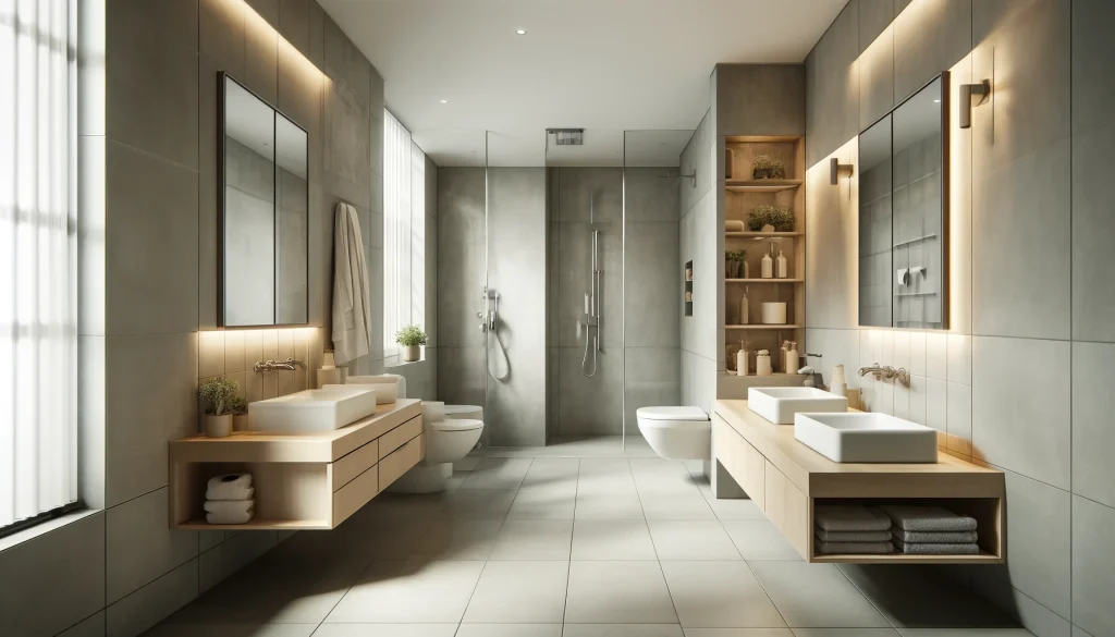 Bagno in stile moderno