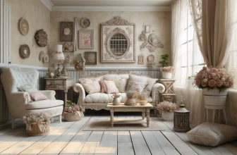 Casa arredata e decorata in stile Shabby Chic