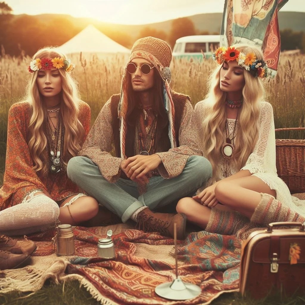 Movimento Boho e hippie