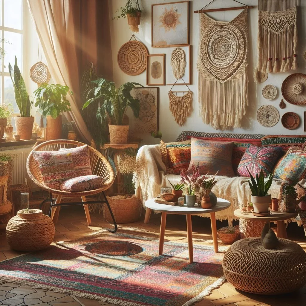Stile Boho di arredo