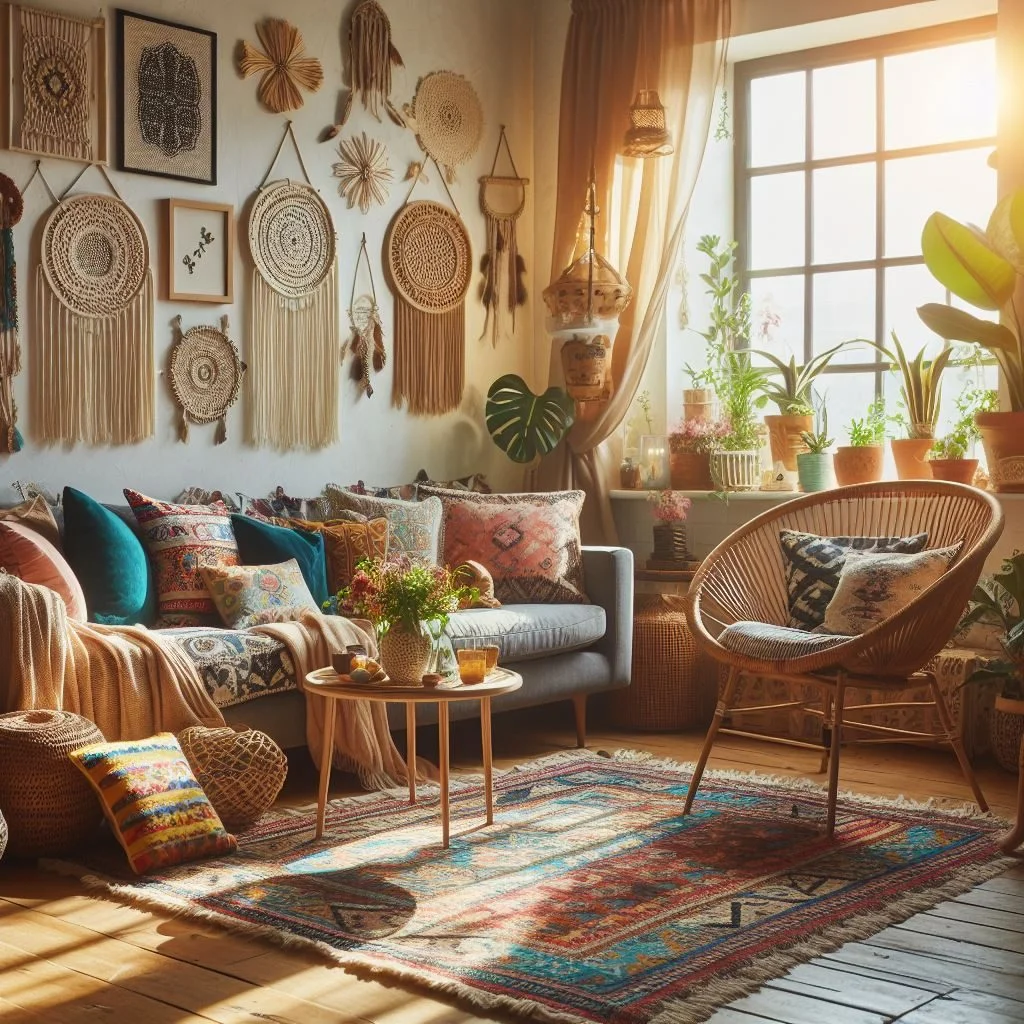 Stile Boho di arredo