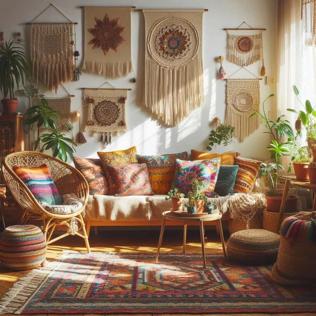 Stile Boho di arredo